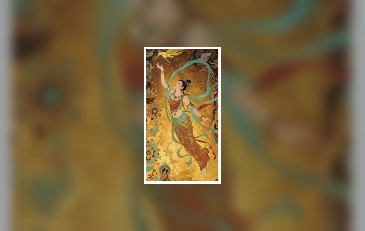 佛教飞天壁画