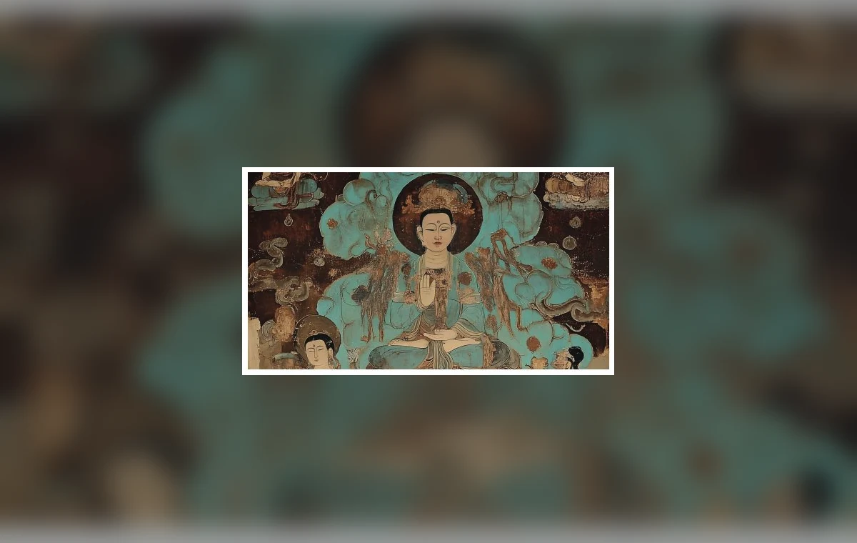 敦煌壁画中的菩萨像